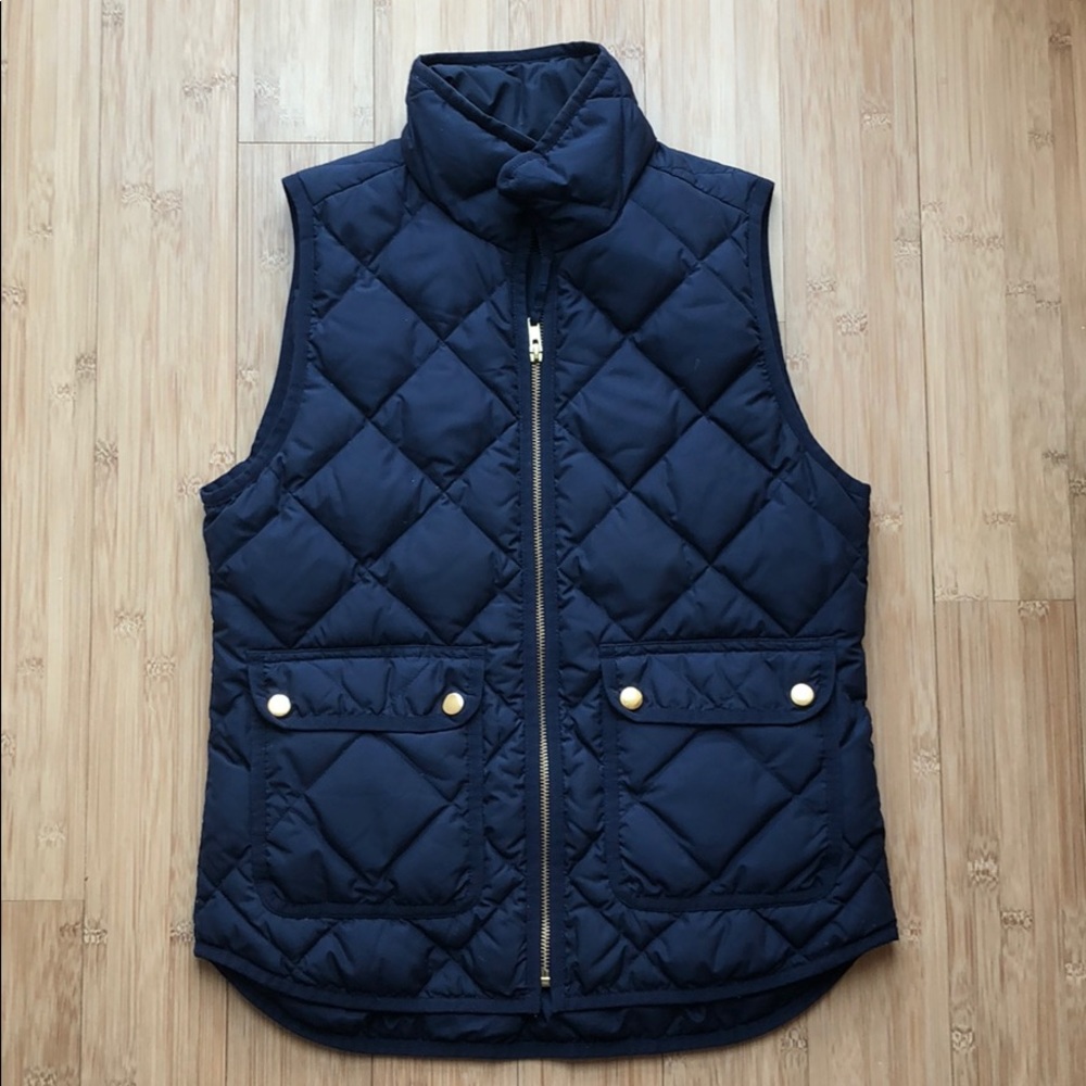 Women’s Navy Jcrew Vest